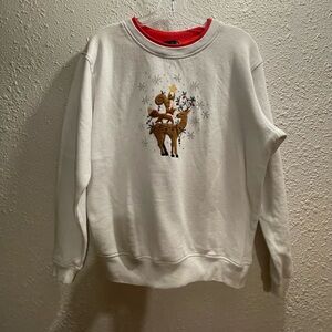 Bua/Bua Reindeer Fox & Squirrel Crewneck Sweatshirt.‎